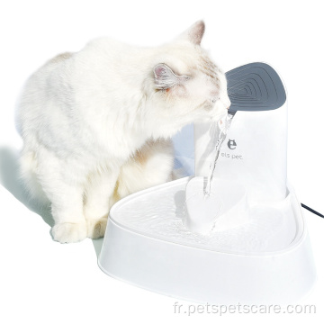 Fontaine d&#39;eau potable à faible bruit pour animal de compagnie